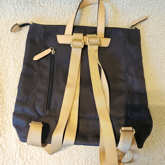 Radley Pocket Essentials Navy Nylon Backpack - Picture 7 of 15